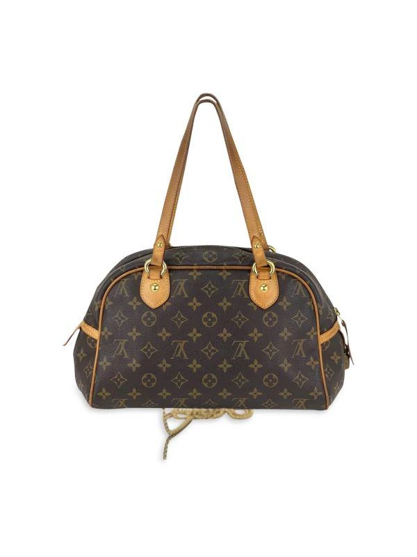 Louis Vuitton X Louis Vuitton Montorgueil Pm Monogram Canvas Shoulder Hand Bag Added Strap Pre Owned 3