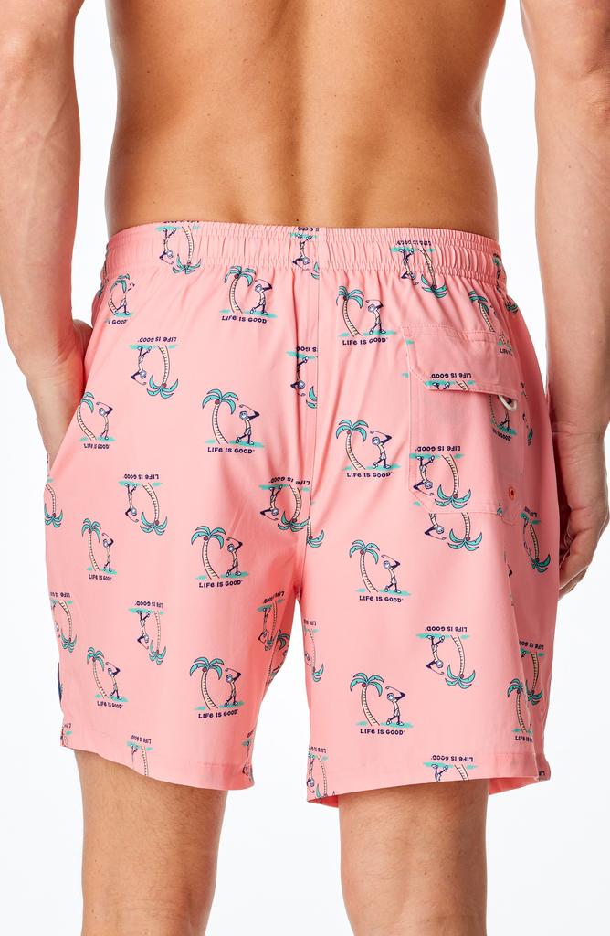 Life is Good Jake Golf Print Boardshorts