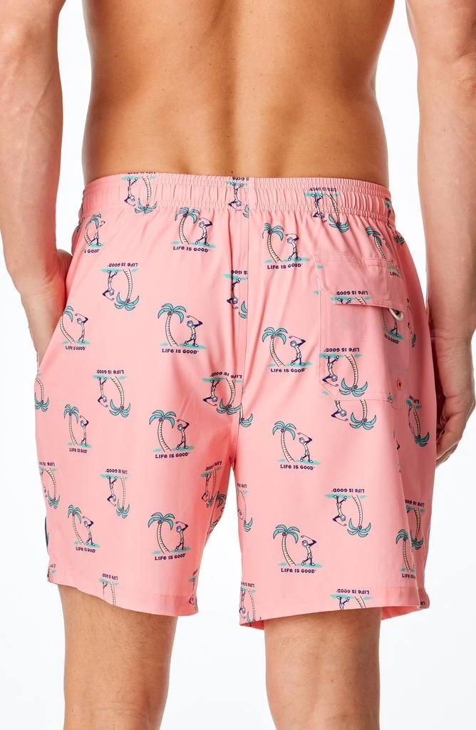 LIFE IS GOOD Jake Golf Print Boardshorts 2