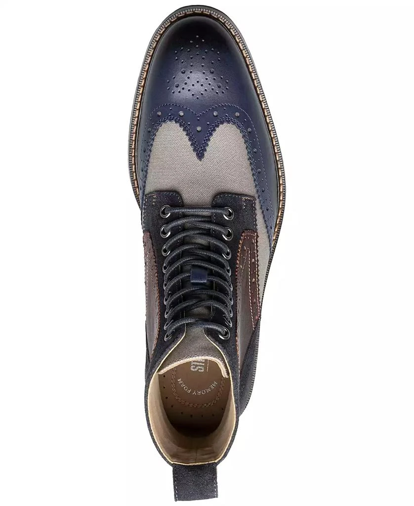 Stacy Adams Men's Finnegan Wingtip Lace-Up Boot 5