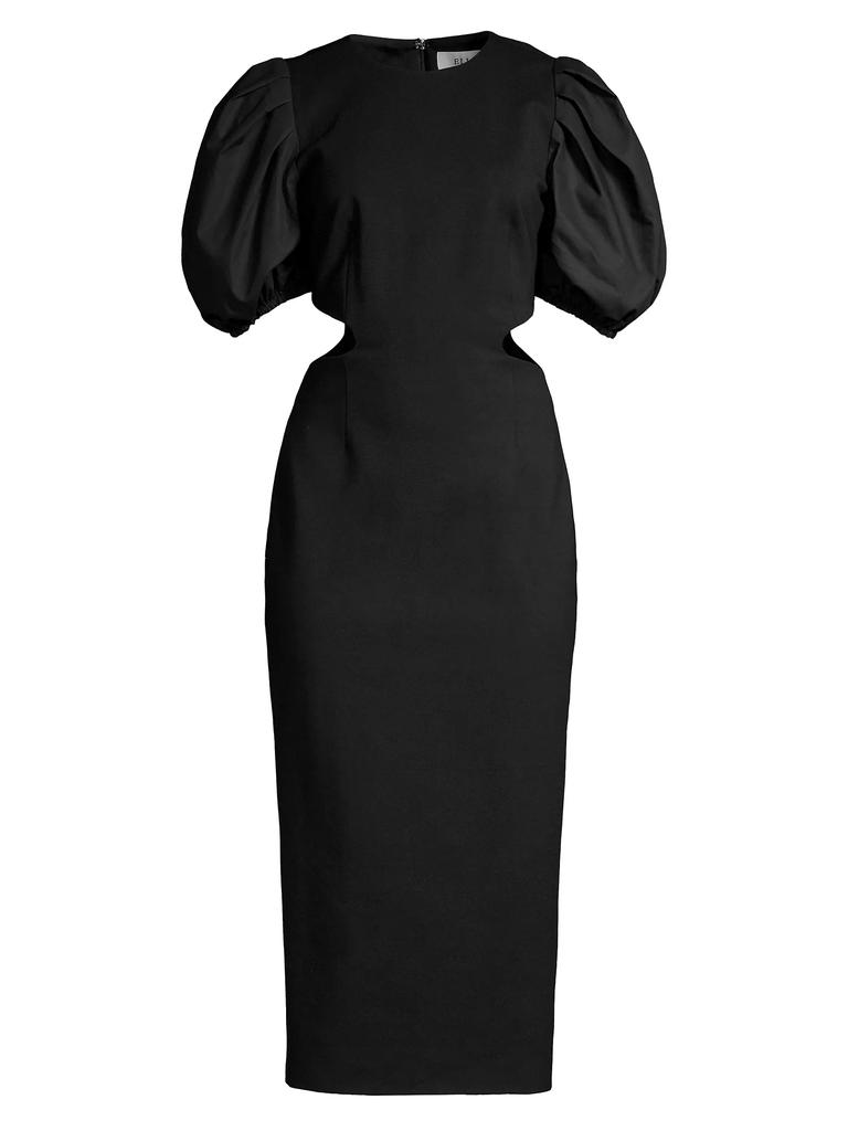 国内より1WEEK【sacai】Nylon Twill Mix Cotton Jersey Dress Nylon Twill Mix Cotton Jersey Dress – La Garçonne