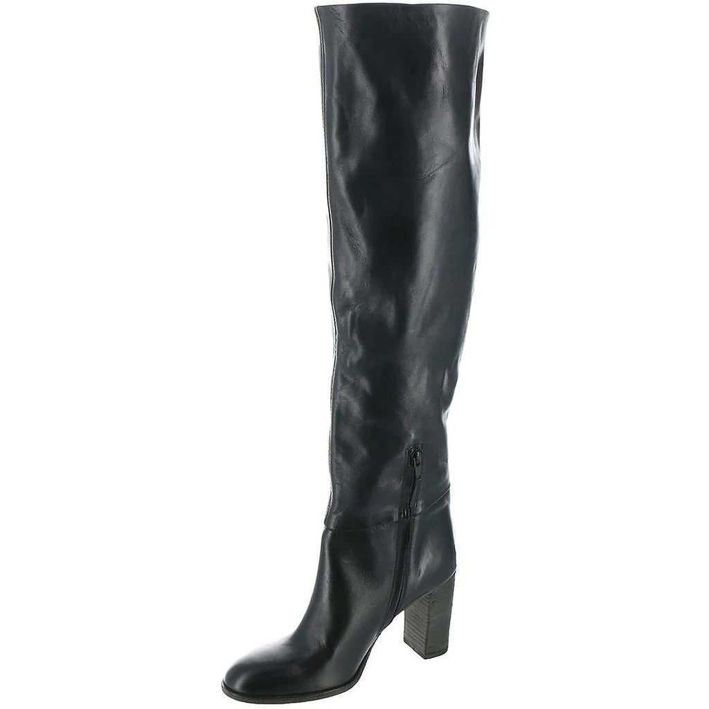 Free People Dakota Womens Leather Tall Knee-High Boots 2