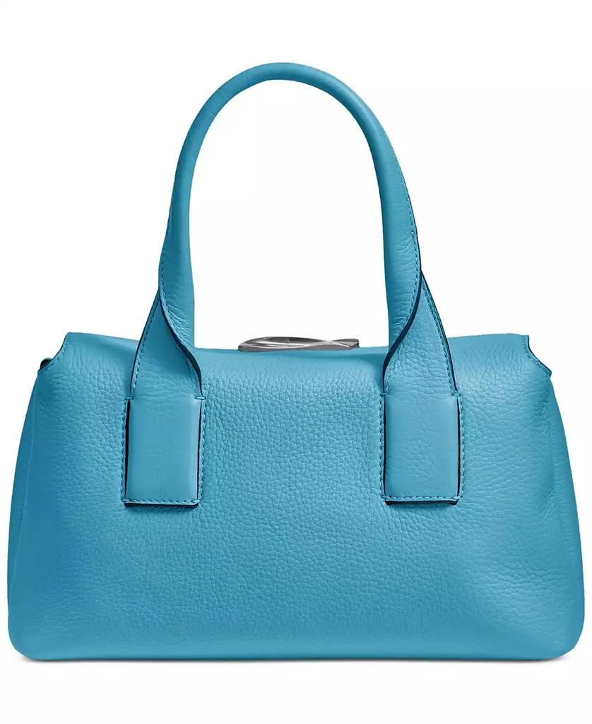 Donna Karan Donna Karan Amagansett Soft-Rolled Leather Satchel with Sculpted Magnet Closure 4