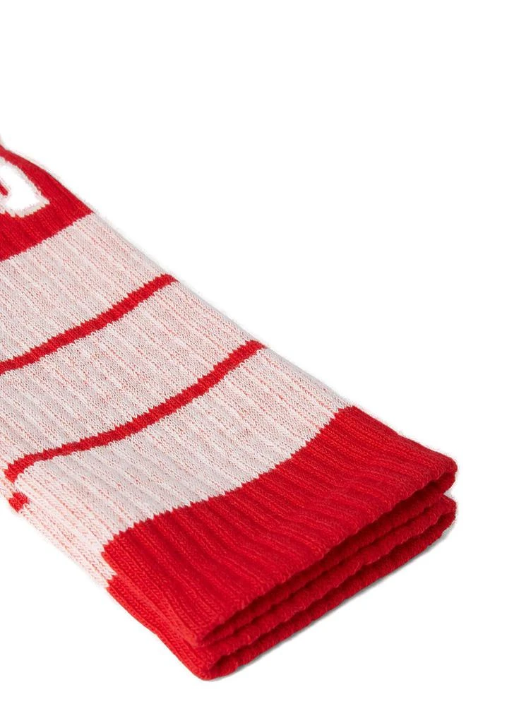 Meryll Rogge Meryll Rogge Logo Striped Knitted Socks 3