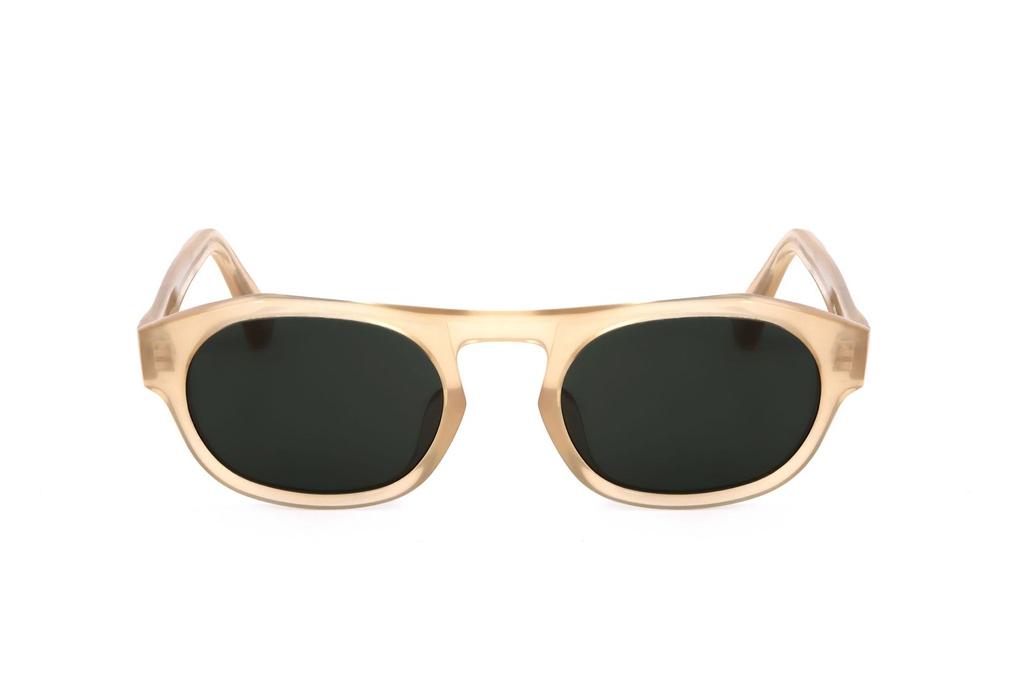 DRIES VAN NOTEN × LINDA FARROW アイウェア Cream Linda Farrow Edition Acetate Sunglasses by Dries Van