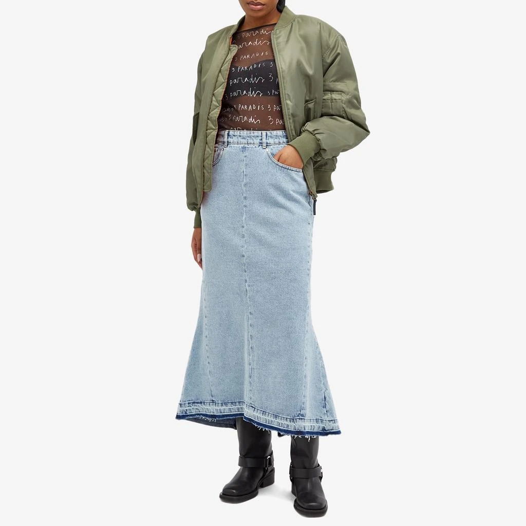 3.Paradis 3.Paradis Long Denim Skirt 4