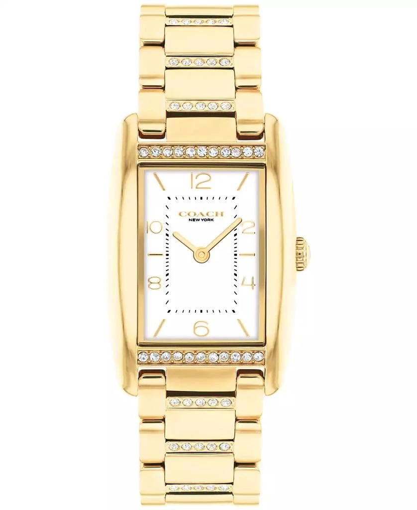 Coach Women's Reese Gold-Tone Stainless Steel Crystal Watch 24mm 1