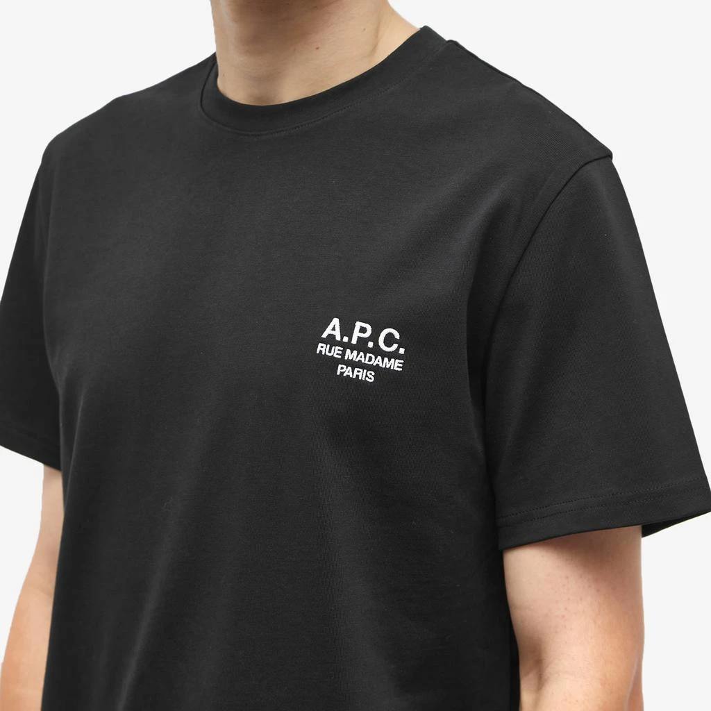A.P.C. A.P.C. Raymond Embroidered Logo T-Shirt 5