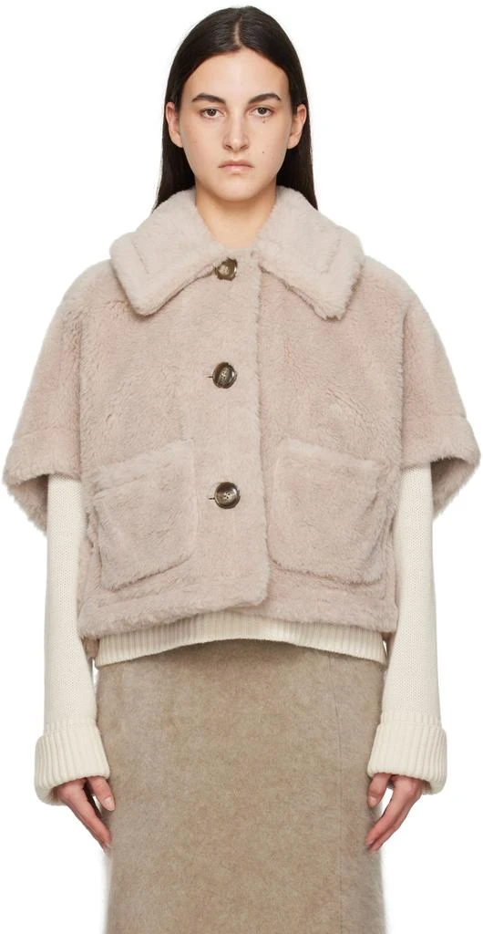 Max Mara Taupe Newterzo1 Jacket 1