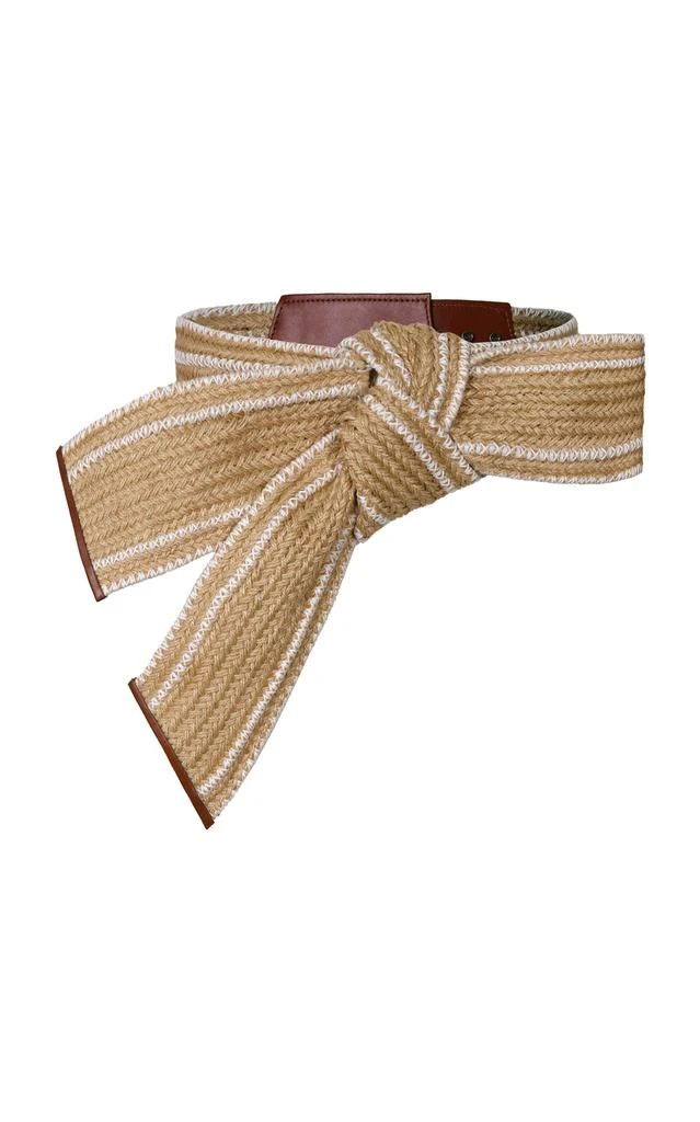 JOHANNA ORTIZ Johanna Ortiz - Wind Whisper Tie-Front Belt - Neutral - L - Moda Operandi 1