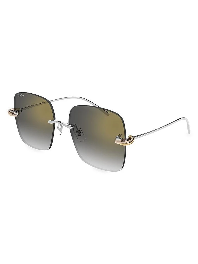 Trinity Brown Square Unisex Sunglasses CT0090S 001 60 – On  display picture 2