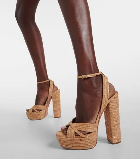 Aquazzura Sundance 140 platform sandals 4