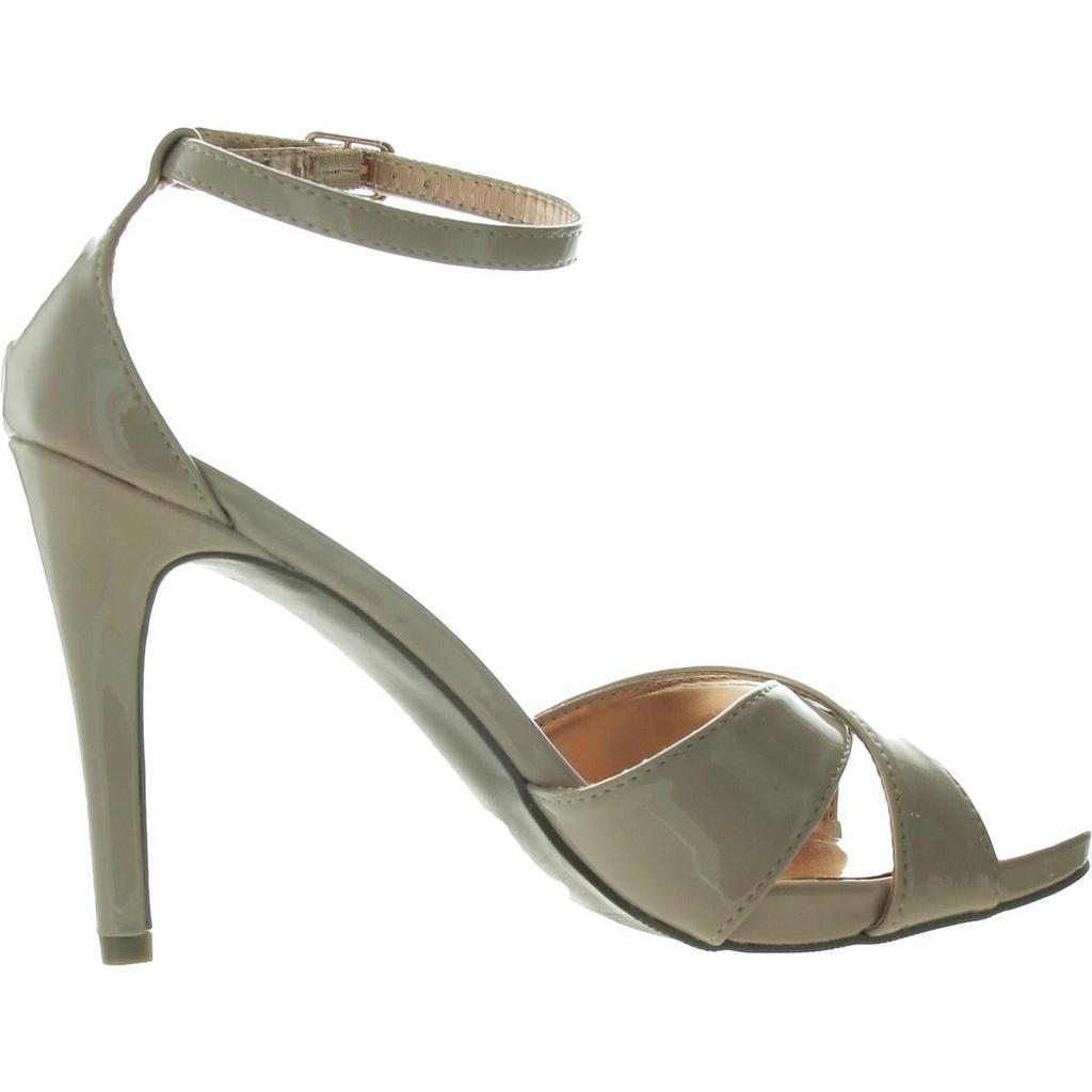 Material Girl Msara Womens Criss-Cross Manmade Ankle Strap