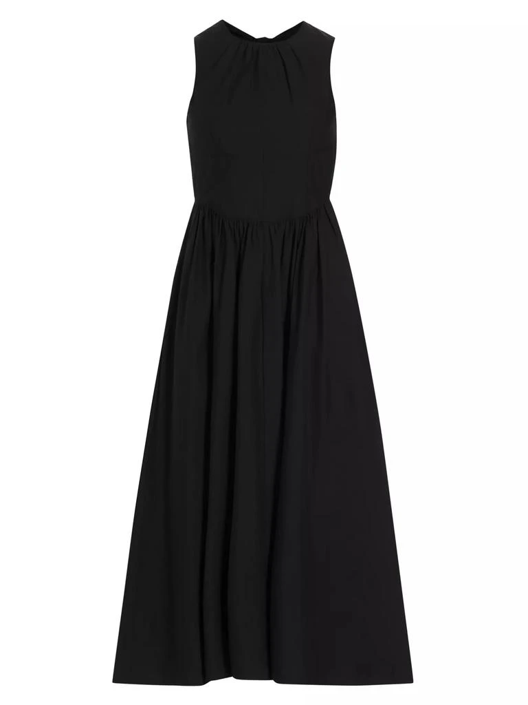 Benita Tie-Back Fit & Flare Dress  On Sale Now with Up to 51% Off |  Discover Exclusive Deals & Savings at BeyondStyle  Authentic Cinq  Sept  Women's|fit & flare|women's apparel|dresses |solid|sleeveless|women's|crewneck|midi-length|women-owned