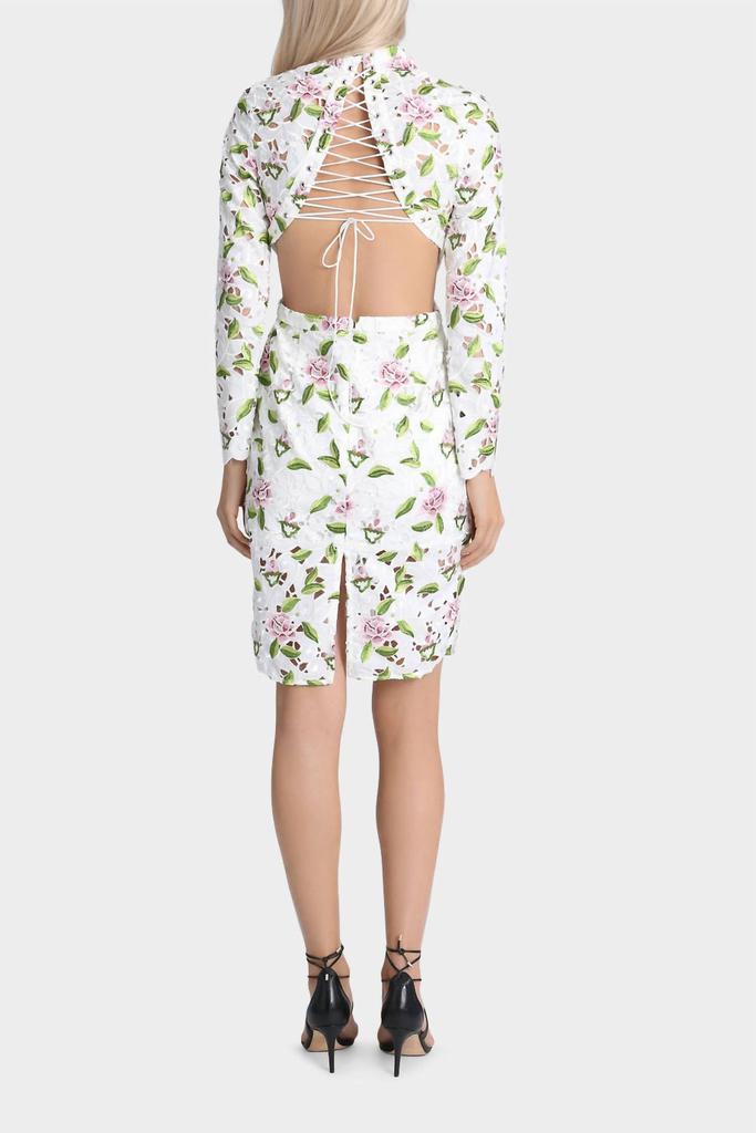 Asilio Object Of Desire Dress In White Multi
