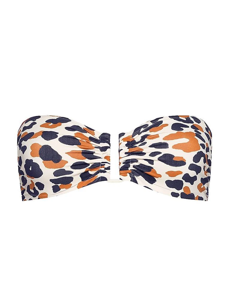 ERES Perle Printed Sweetheart Bikini Top 1