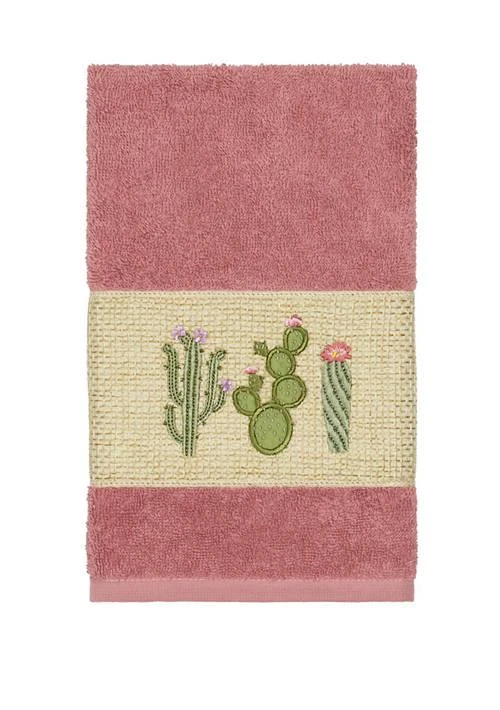 Linum Home Textiles Home Textiles Mila Embellished Hand Towel 1
