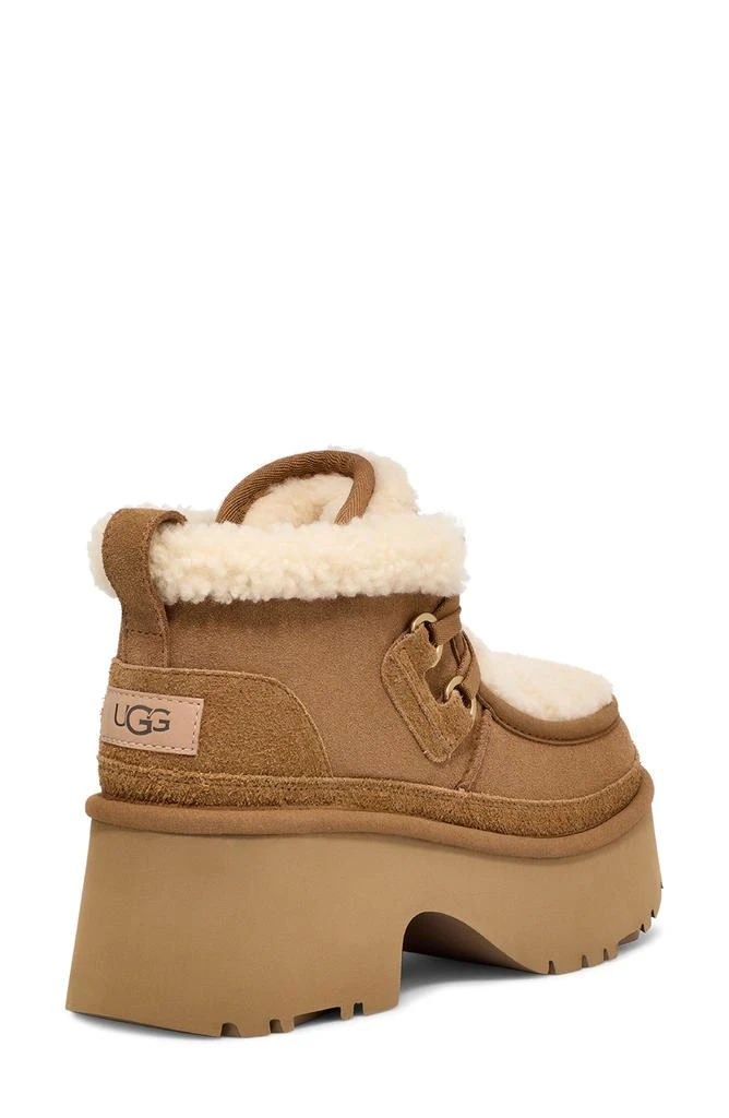 UGG Classic New Heights Genuine Shearling Lace-Up Bootie 2