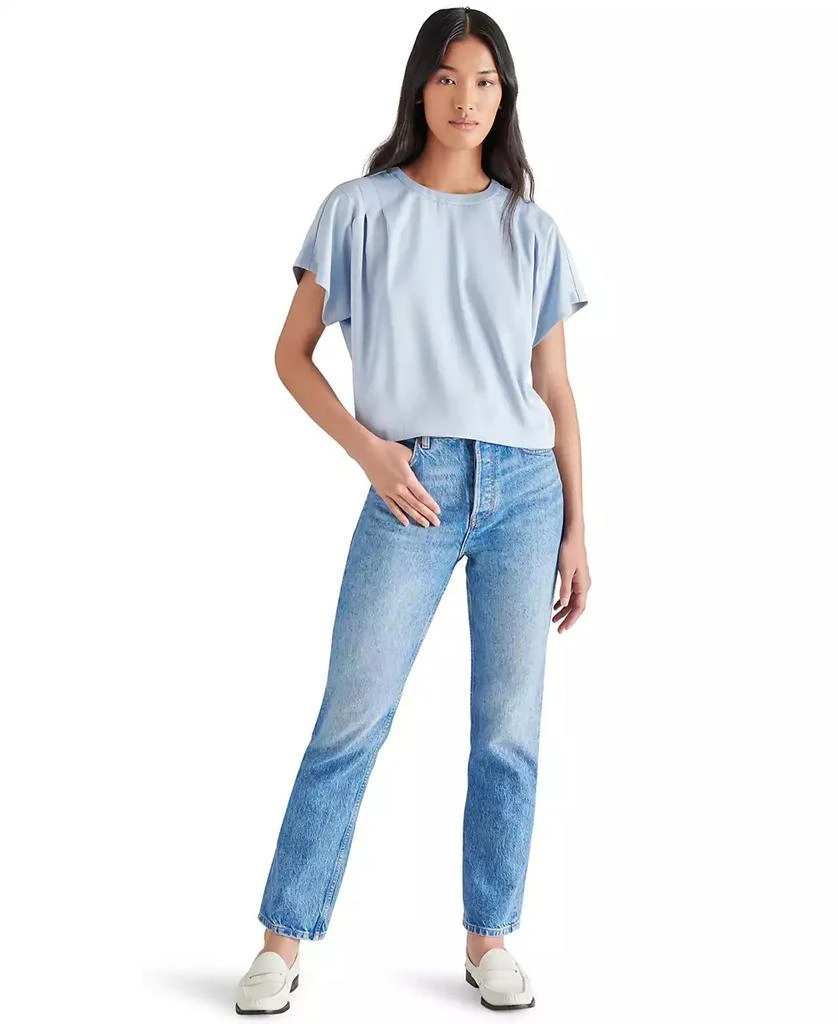 Steve Madden Women's Noah Pleated Top 4