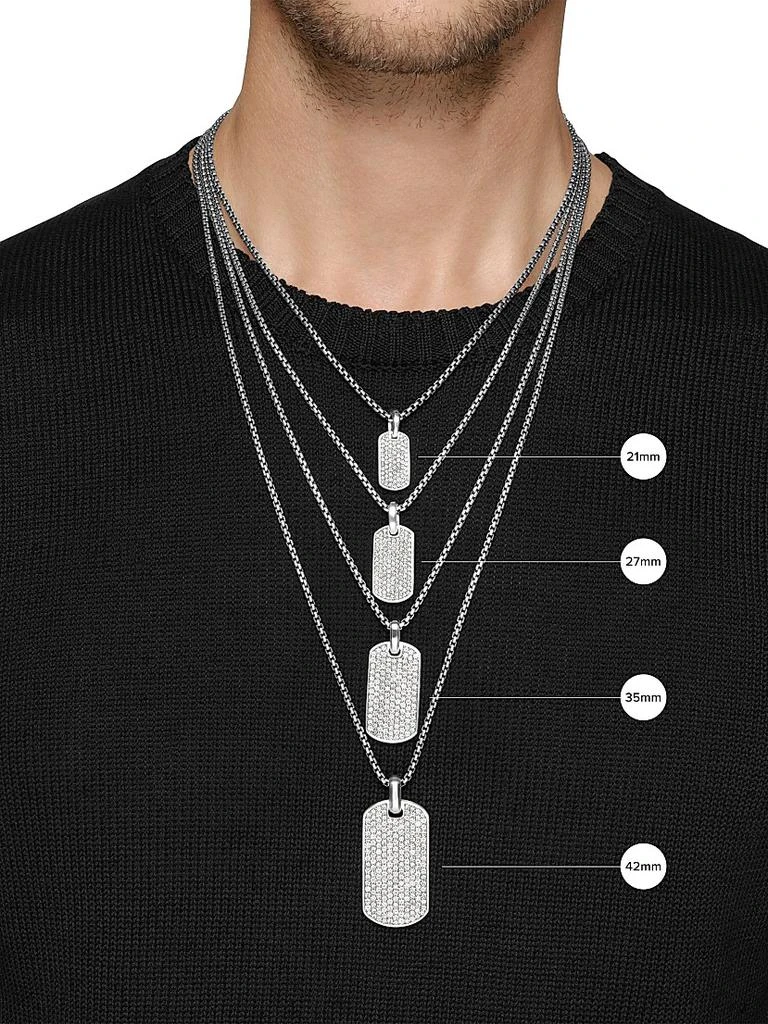 David Yurman Chevron Tag in 18K Yellow Gold 3