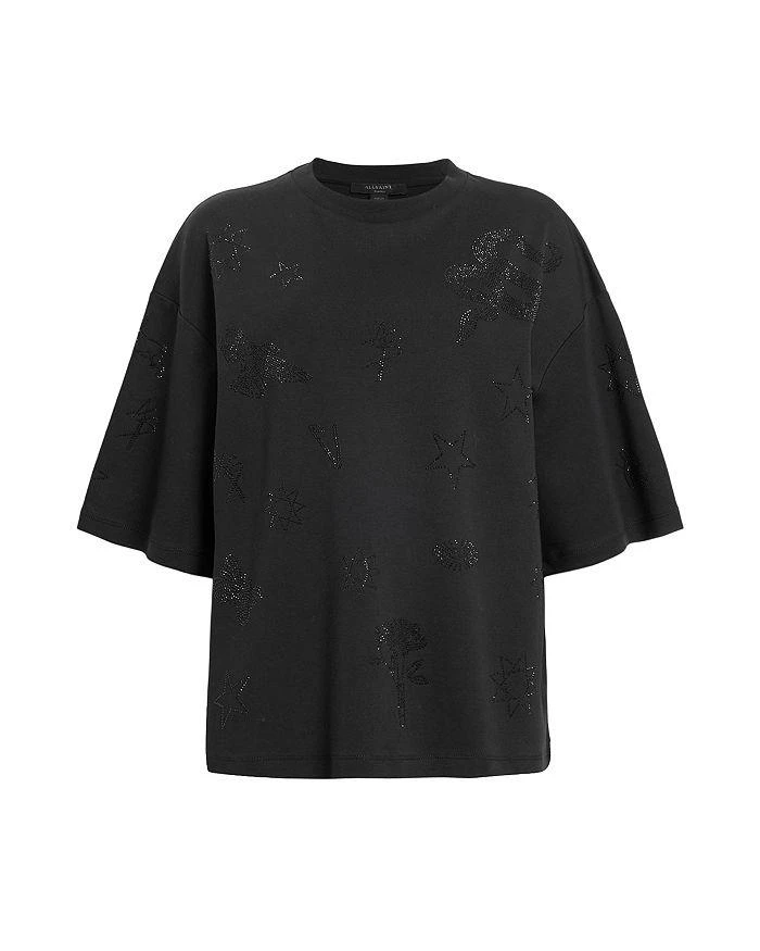 ALL SAINTS Amelie Embellished Rose Tee 6