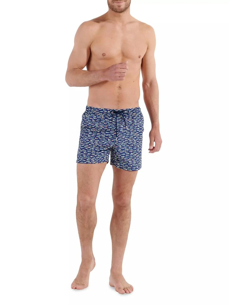 HOM Trouville Geometric Swim Trunks 2