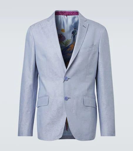 ETRO Cotton jacquard blazer 1