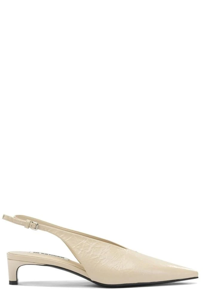 Jil Sander Jil Sander Leather Slingback Pumps 1