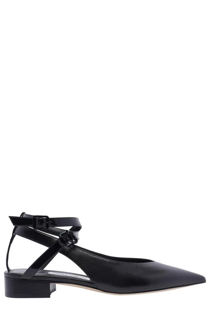 Jimmy Choo Jimmy Choo Jemima Pointed Toe Ballerina Flats 1