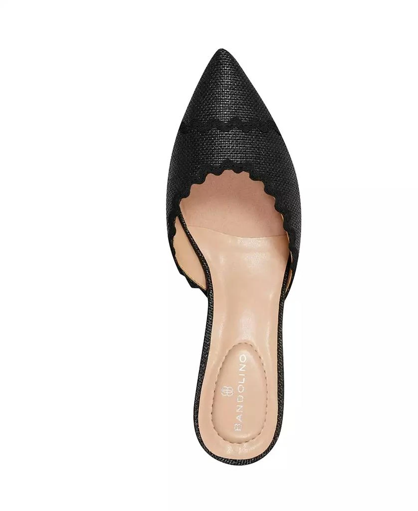 Bandolino Women's Mymy Pointed Toe Kitten Heel Mules 4
