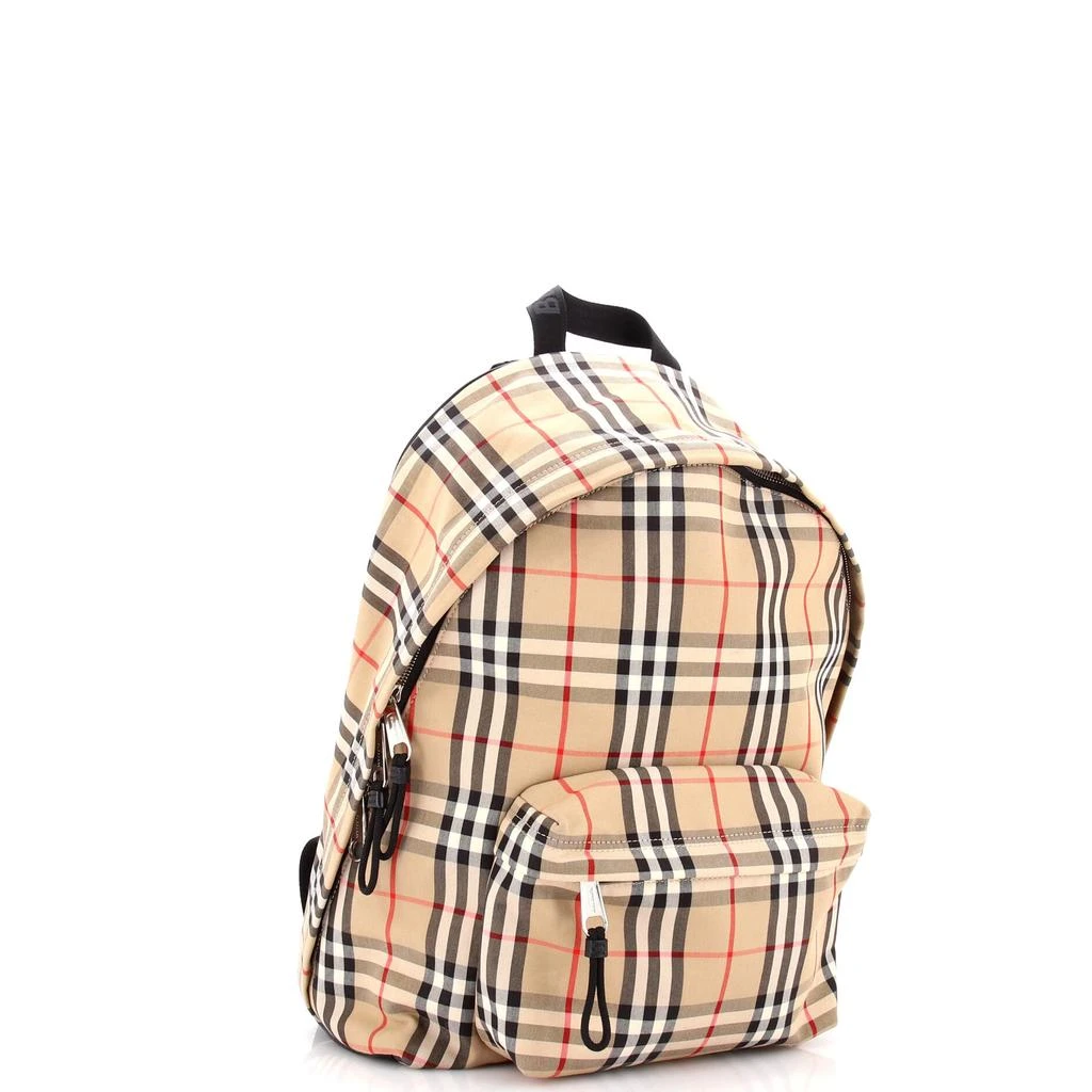 Burberry Jett Backpack Vintage Check Canvas Medium 2