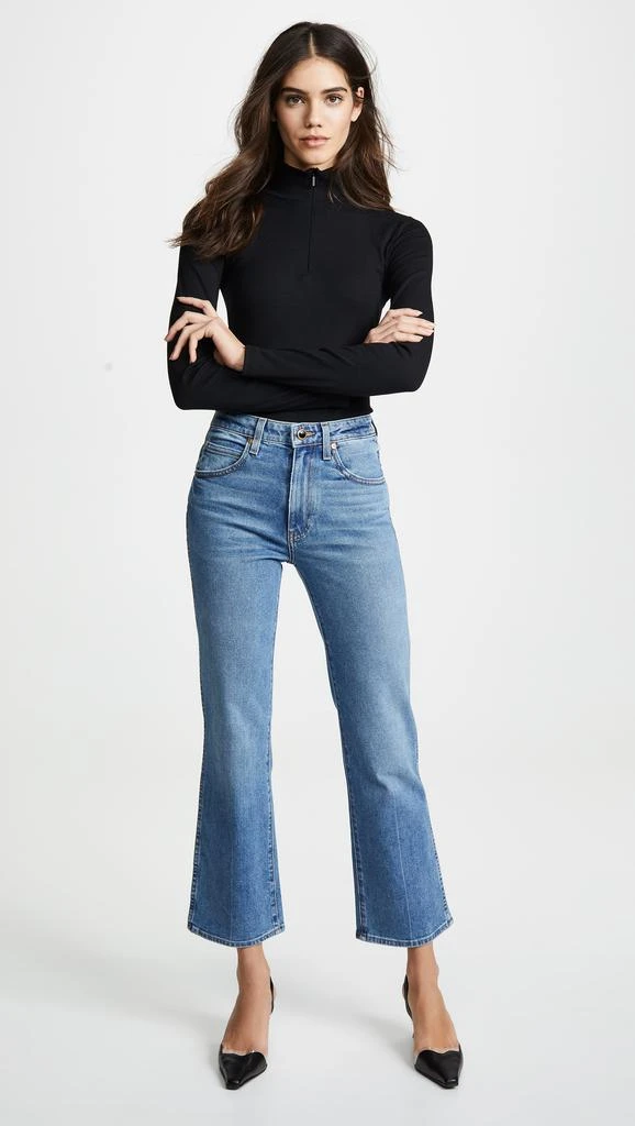 Khaite Vivian New Bootcut Flare Jeans 4