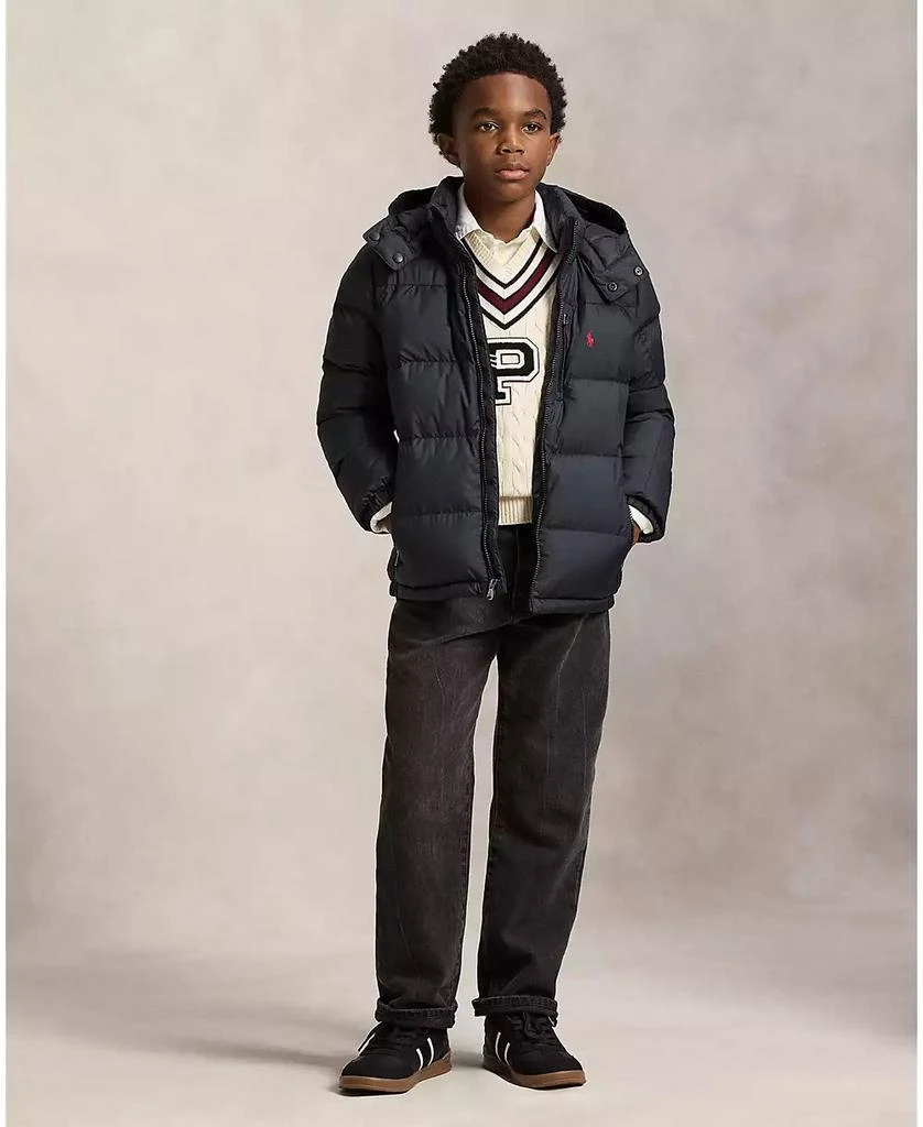 Ralph Lauren Big Boys Ripstop Down Hooded Jacket 2
