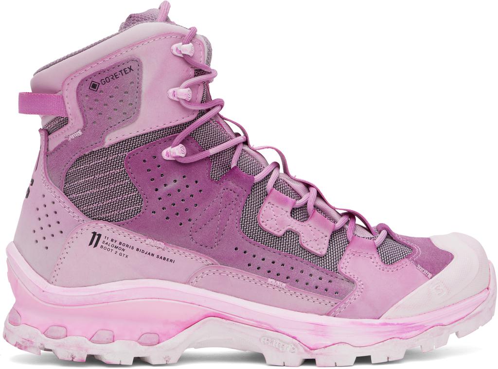 Shop Pink Salomon Edition 2 GTX Boots on Sale at BeyondStyle – Get
