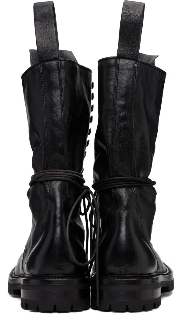 Rick Owens Black Concordians Army Boots 2