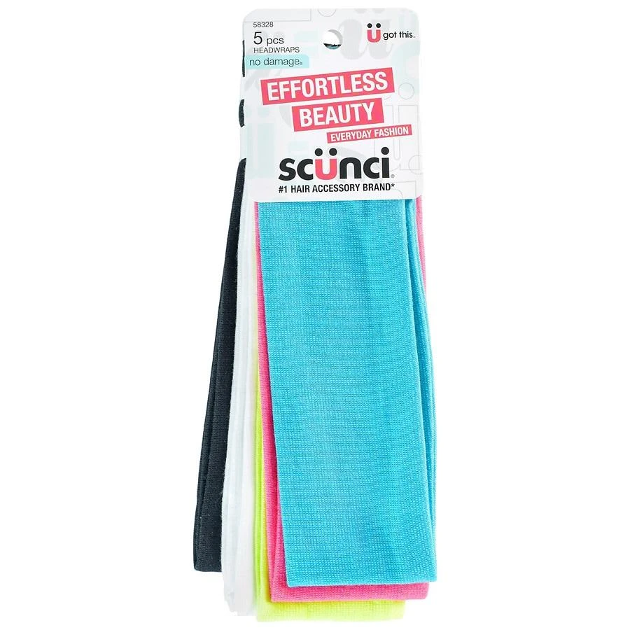Scunci No Damage Classic Wide Knit Headwraps 3