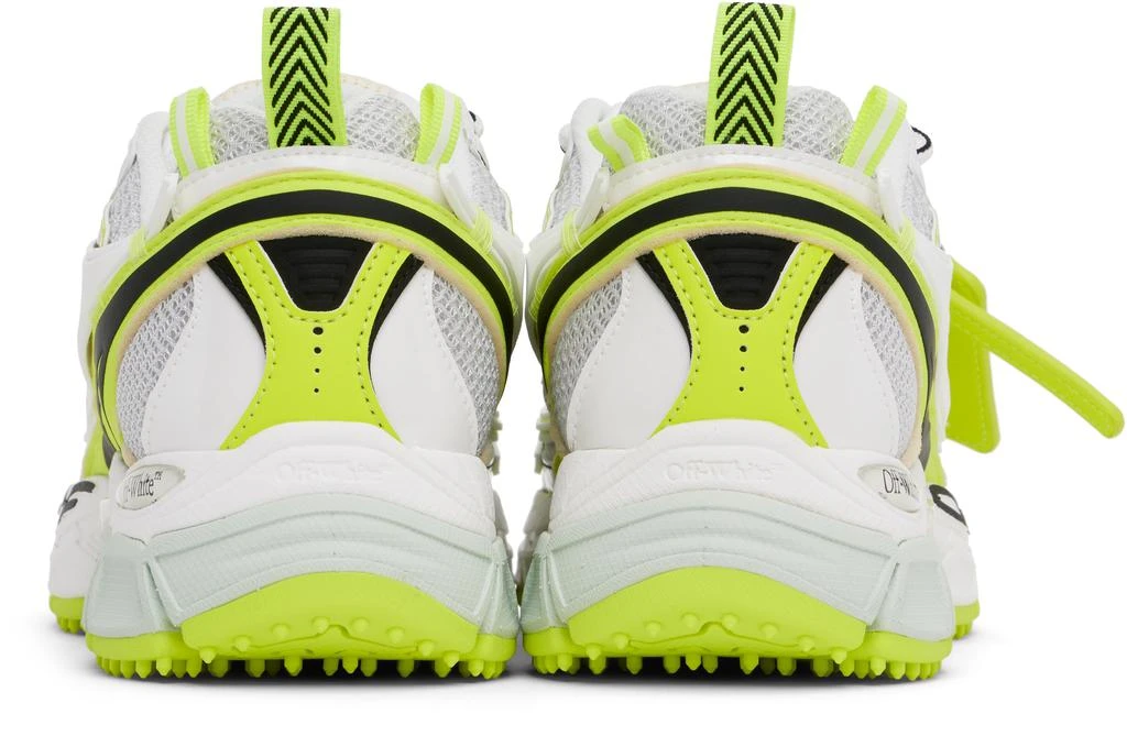 Off-White White & Yellow Be Right Back Sneakers 2