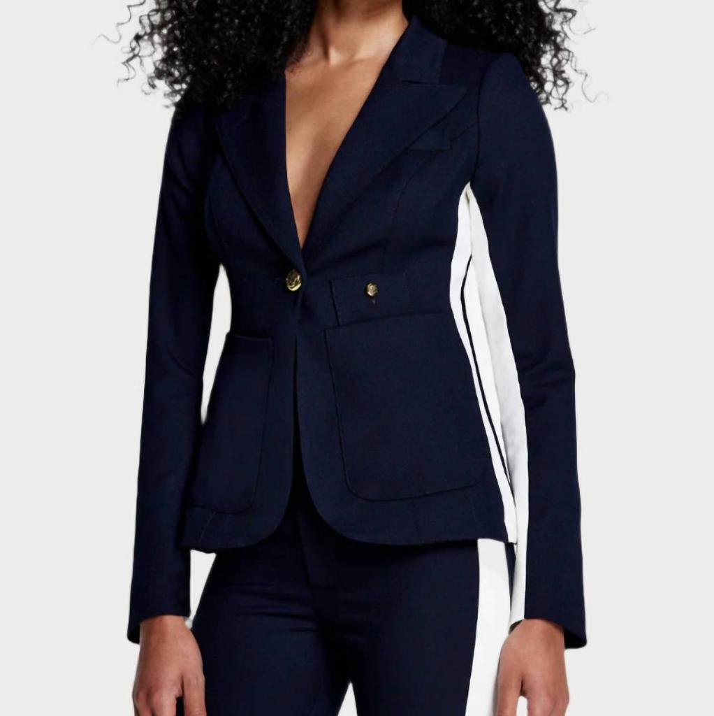 Smythe Smythe - Patch Pocket Stripe Blazer