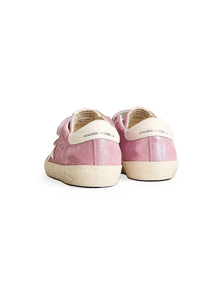 Golden Goose ​Baby Girl's, Little Girl's & Girl's Old School Glitter & Star Sneakers 3