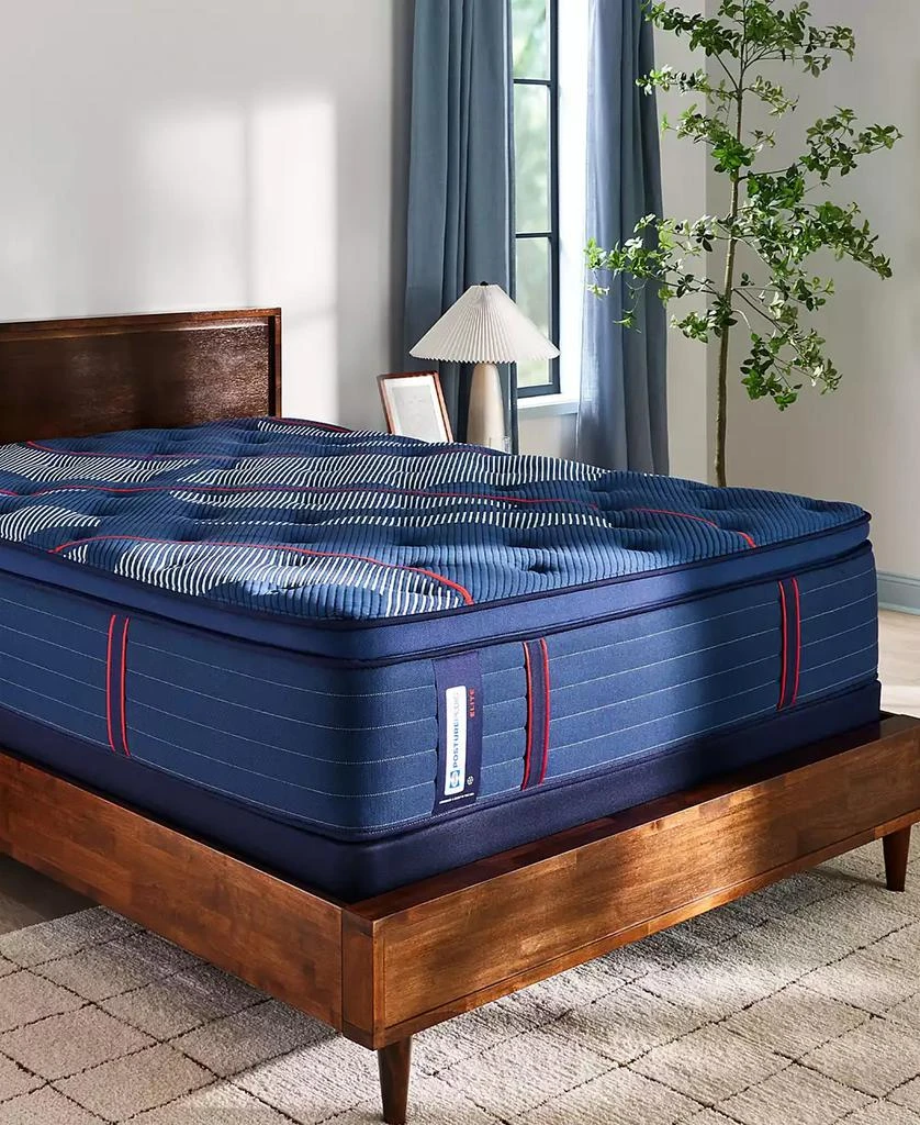 Sealy Posturepedic Elite Brenham II 16" Soft Euro Pillow Top Mattress Set - 6