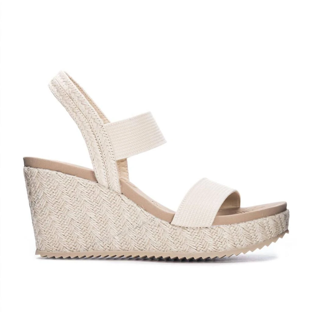 CL By Laundry Kaylin Platform Sandal In Natural 3