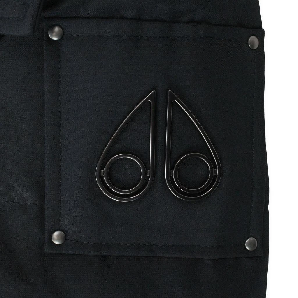 Moose Knuckles W CLOUD 3Q SH BLK W/BLK SH PUFFER JACKET 3