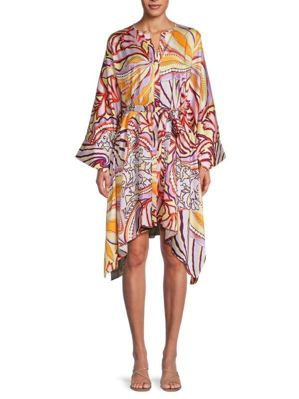 Shop Zayna Floral Satin Belted Midi-Dress on Sale at BeyondStyle  Get 70%  Off Zayna Floral Satin Belted Midi-Dress with Limited-Time Flash Deals,  Exclusive Discounts, and Special Offers. Enjoy Unbeatable Savings on