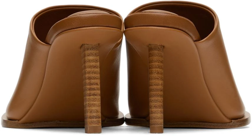 Jacquemus Tan 'Les mules rond carré' Heeled Sandals 2