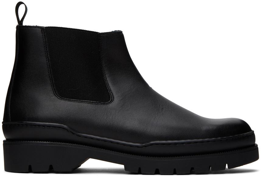 KLEMAN Black Escadron Chelsea Boots