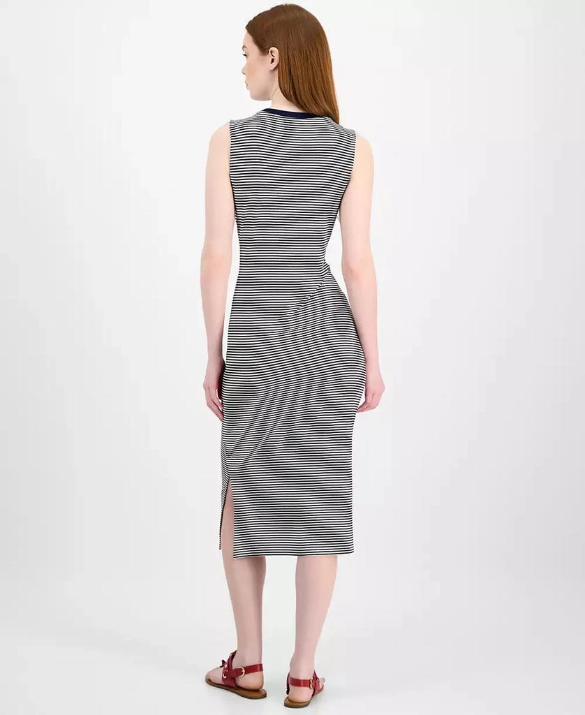 Women's Striped Crossover Midi Dress  On Sale Now with Up to 71% Off |  Discover Exclusive Deals & Savings at BeyondStyle  Authentic Tommy  Hilfiger dress|women's fashion|dresses with Limited-Time Discounts, Free