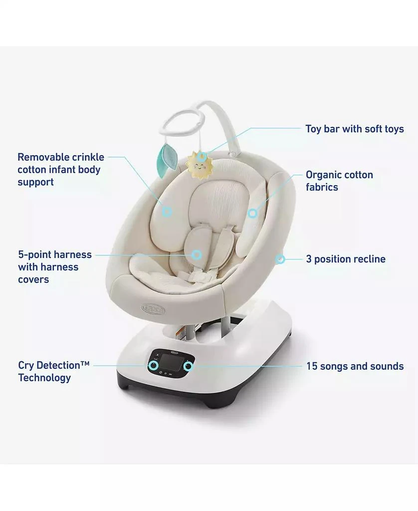 Graco Baby SmartSense Swing with Cry Detection Technology 2