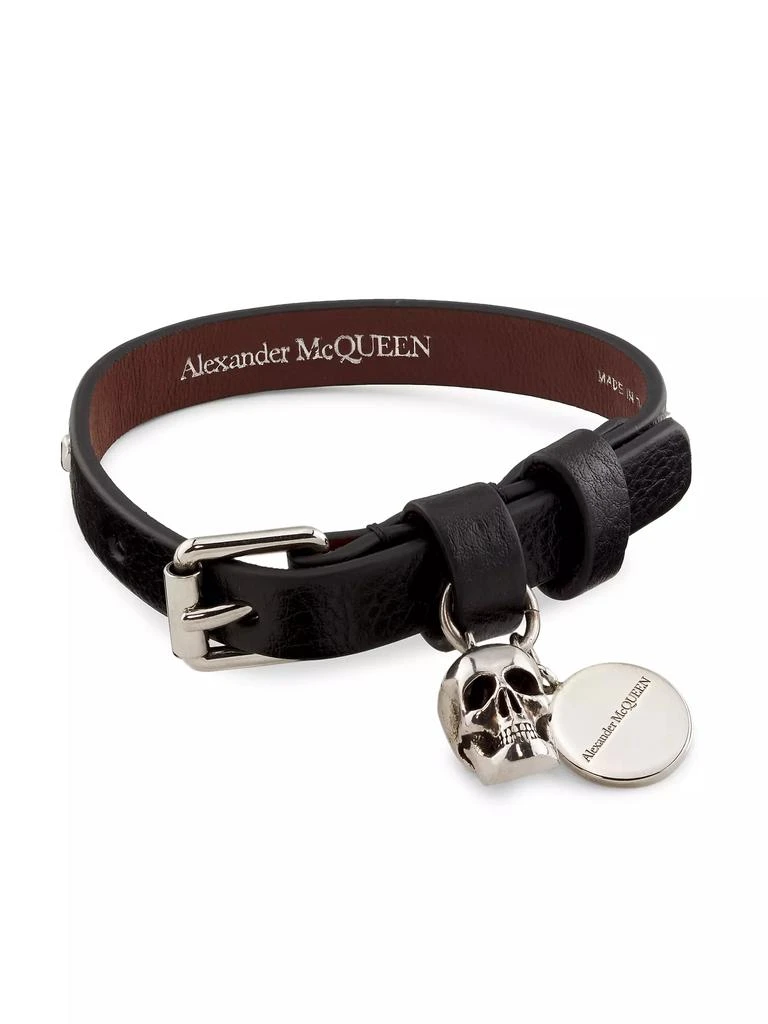 Alexander McQueen Studded Leather Wrap Bracelet 1