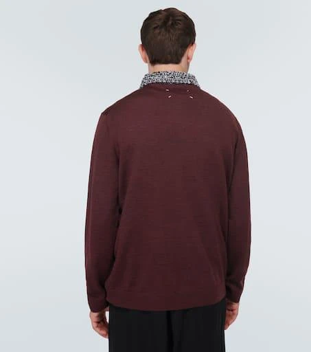 MAISON MARGIELA Wool polo sweater 4