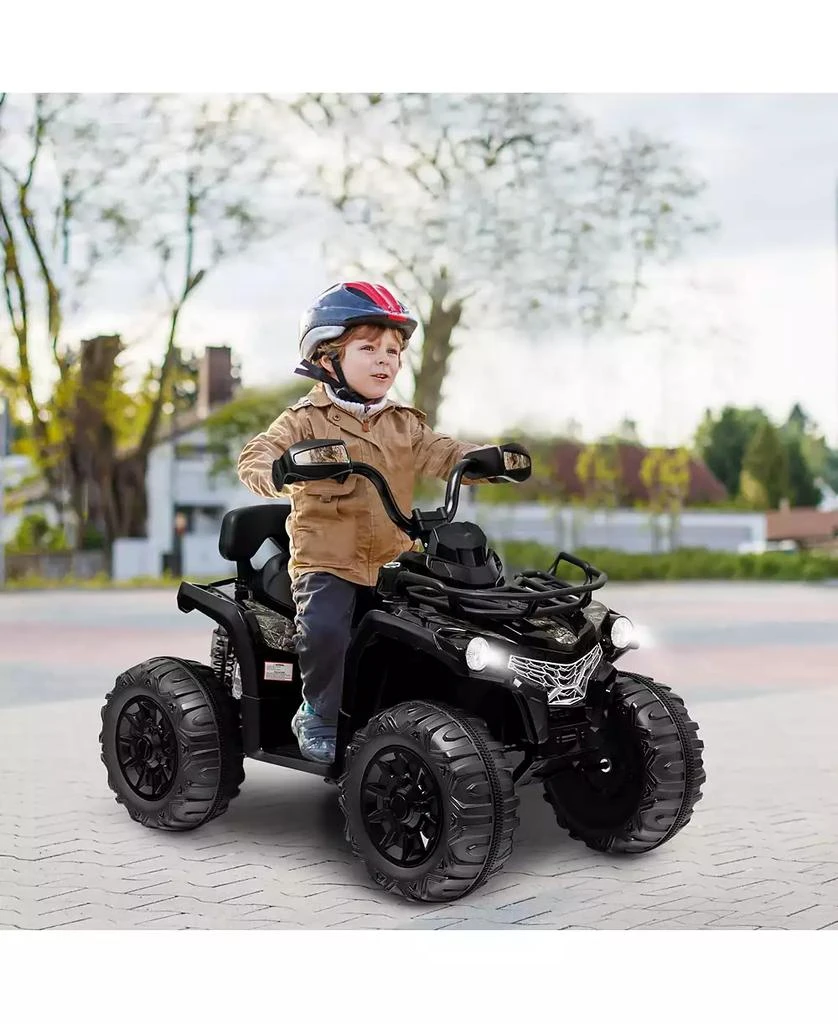 Mecale 12V Kids Ride On ATV 4 Wheeler with MP3 and Headlights 9